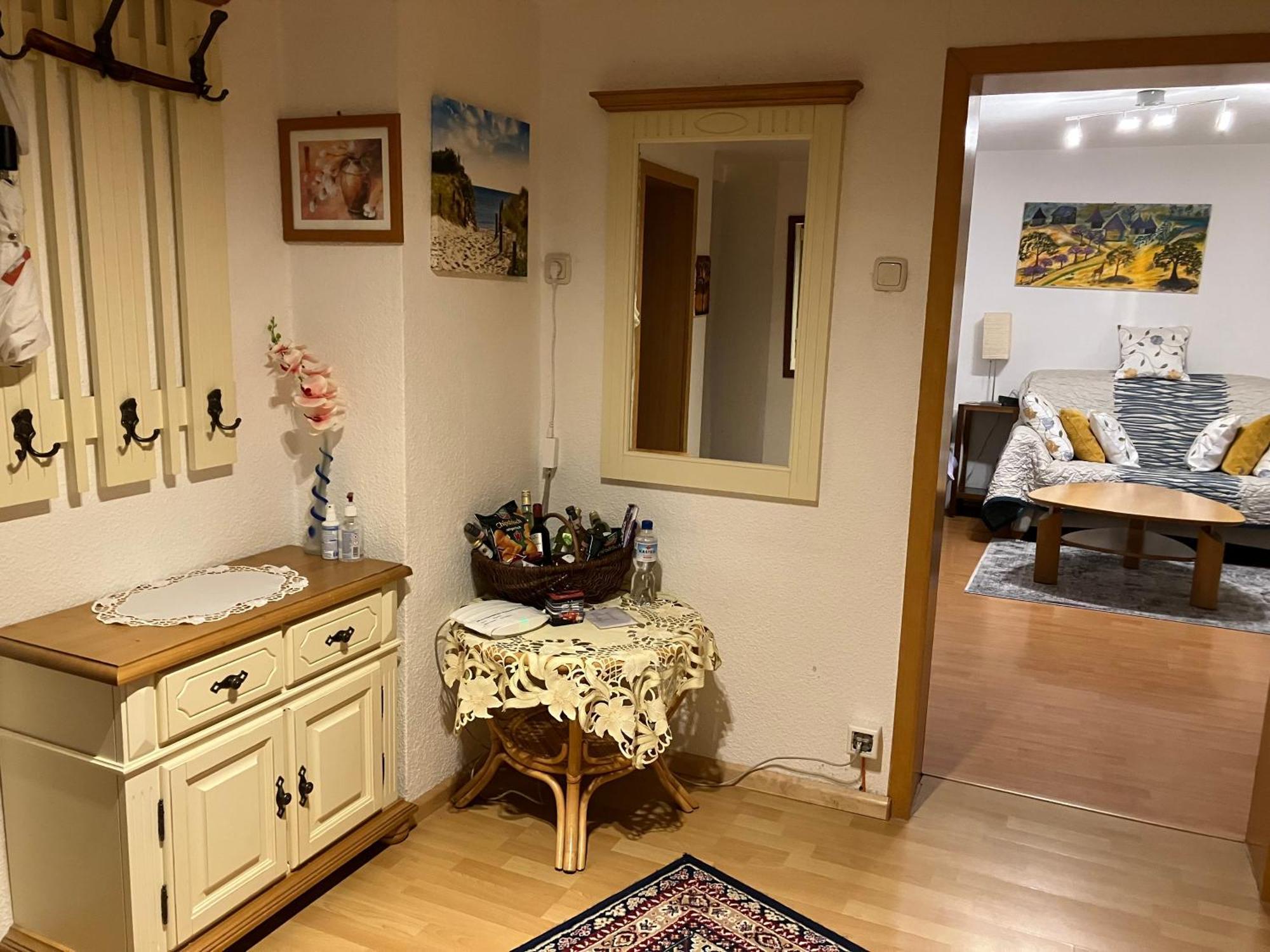 Ferienwohnung Im Gruenen Eg Mit Terrasse แฮร์เดคเคอ ภายนอก รูปภาพ